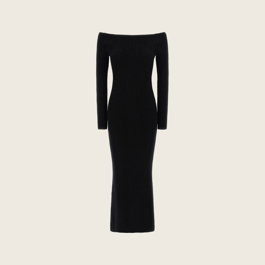 Wool Dress – Black