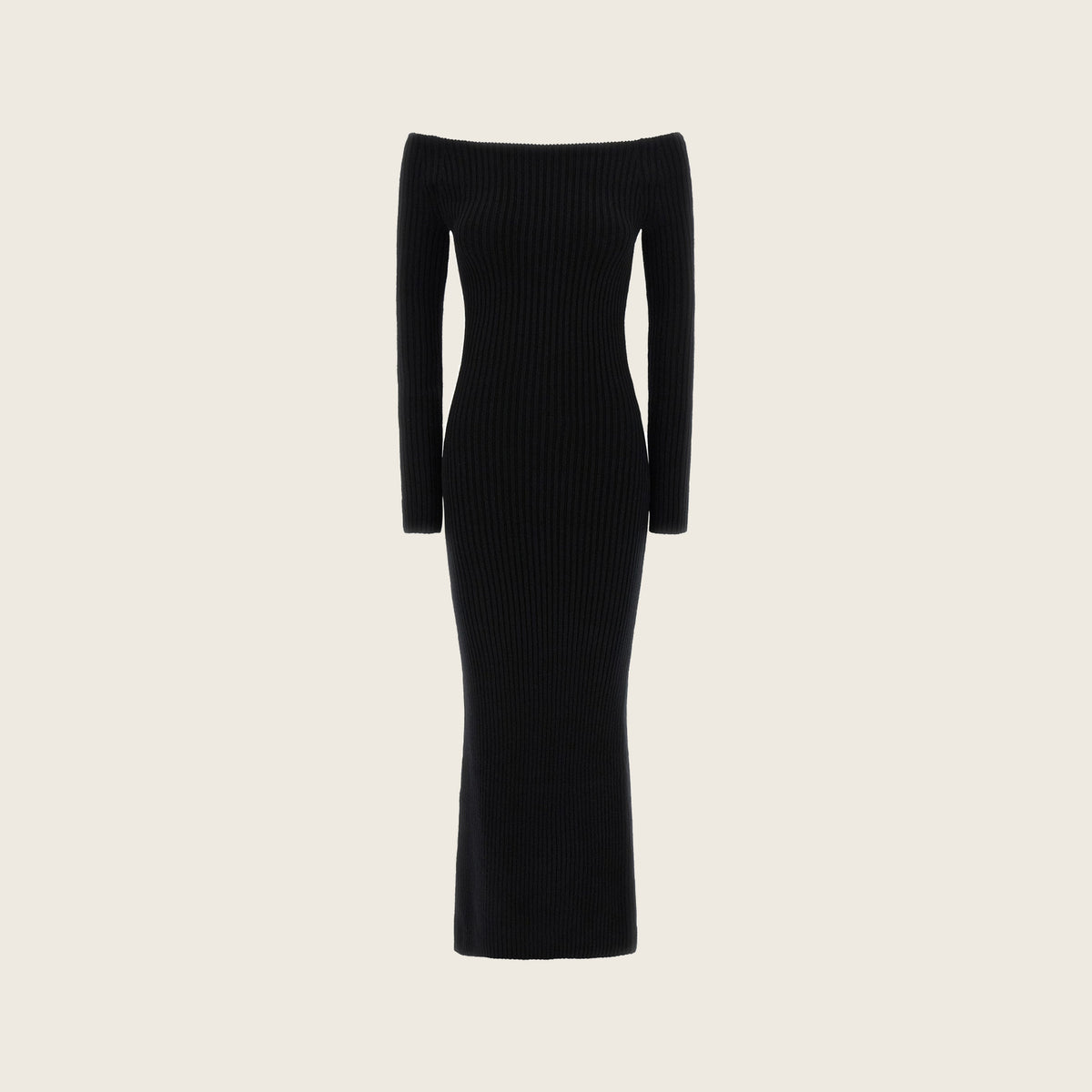 Robe en laine – Noir