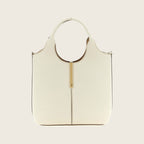 Sac cabas en cuir – Blanc