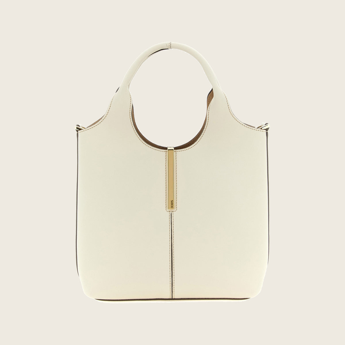 Sac cabas en cuir – Blanc