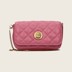 Sac bandoulière en cuir – Rose