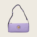 Leather Shoulder Bag – Purple